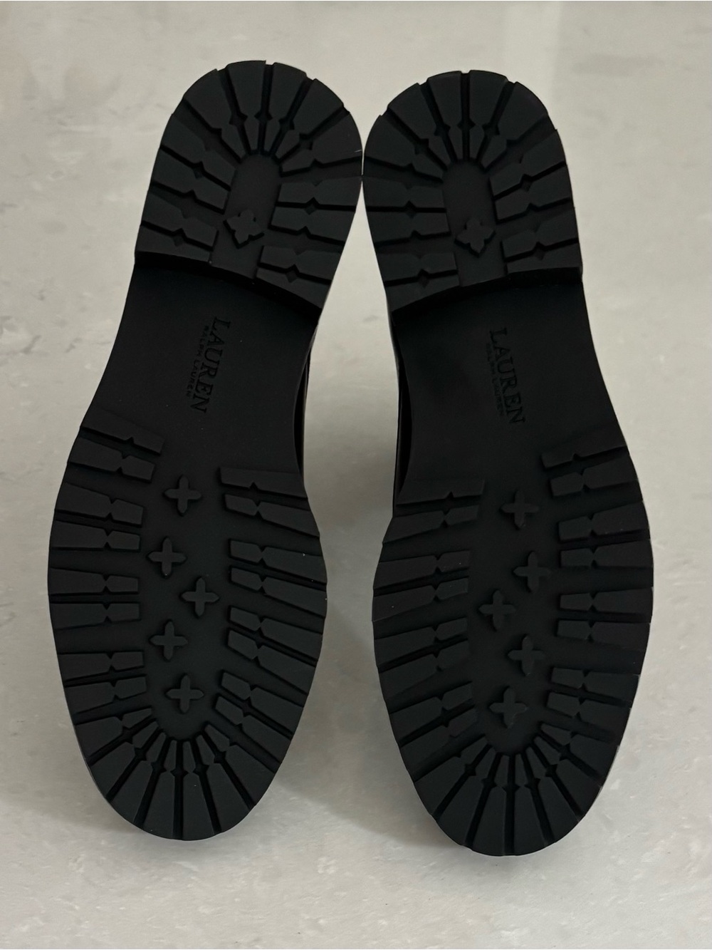 Ralph Lauren Elridge Black Boots, Size 10 - Picture 5 of 8